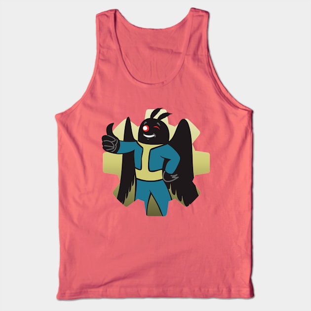 Radiation Suit Mothman Tank Top by TheKLSGhostbusters